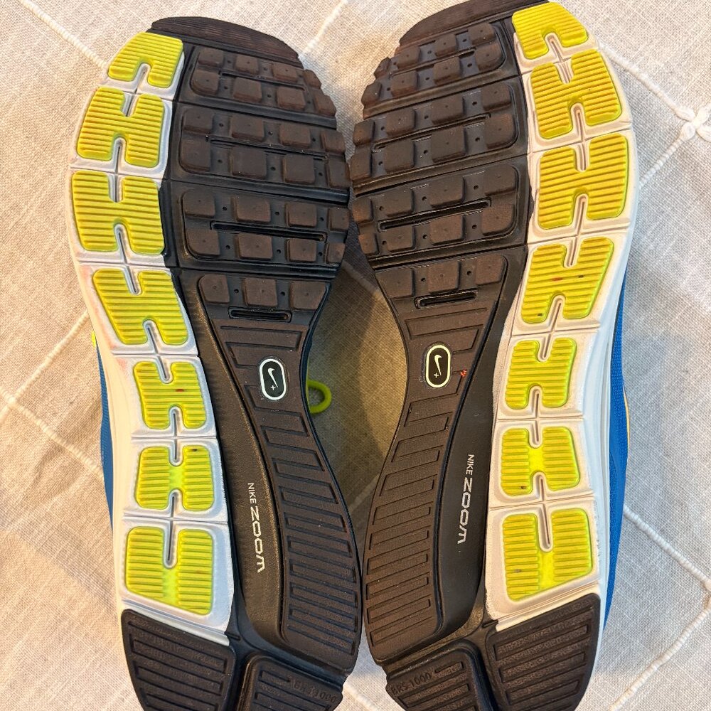 Nike Air Zoom Structure 17 | Men’s Size 13 | Blue Hero & Lime - Picture 3 of 5